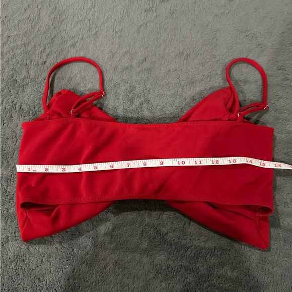 Fashion Nova Birthday Girl Bow Top - Red - Picture 3 of 7